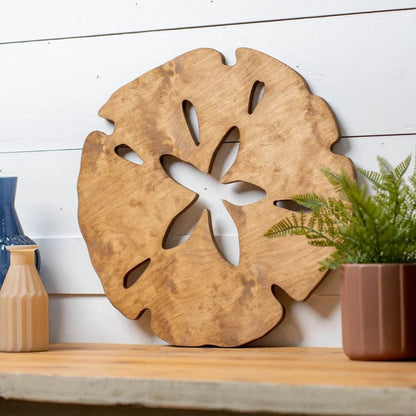 🌊Wooden Sand Dollar Nautical Decor - Corner Cutie