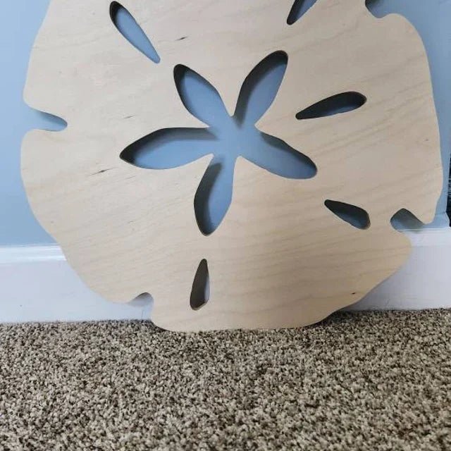 🌊Wooden Sand Dollar Nautical Decor - Corner Cutie