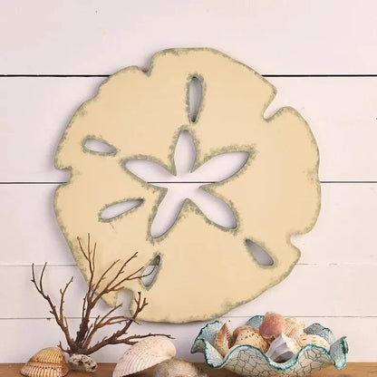 🌊Wooden Sand Dollar Nautical Decor - Corner Cutie